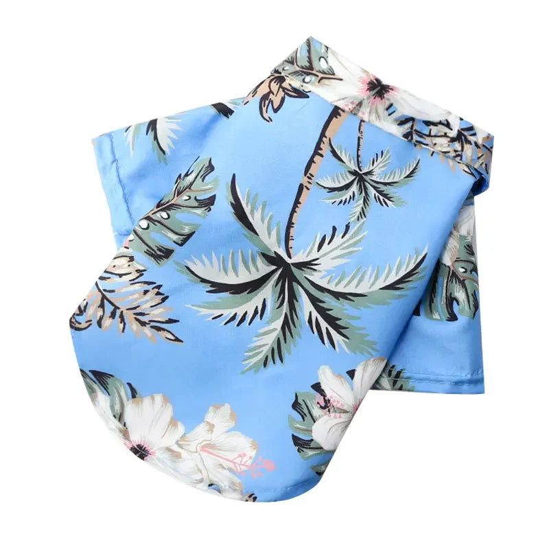 Hawaiian Style Dog Shirt For Small To Medium Dogs Pups